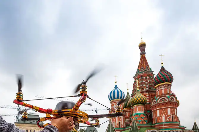 Московский Кремль с высоты