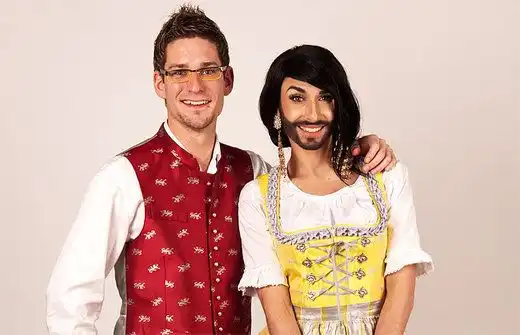 Бородатый трансвестит будет представлять Австрию на Евровидении 2014