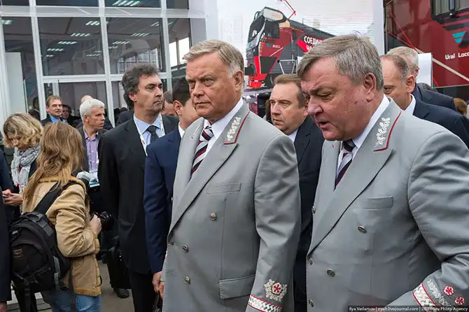 Инновационные поезда на международном железнодорожном салоне