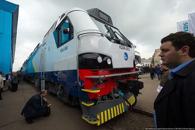 Инновационные поезда на международном железнодорожном салоне