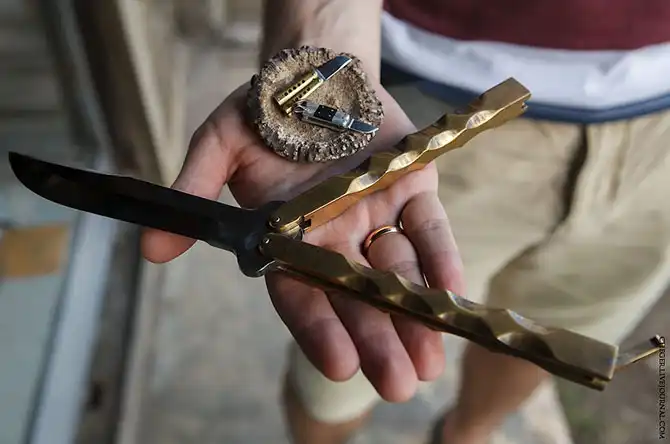 Как и где делают балисонг - филиппинский нож-бабочку