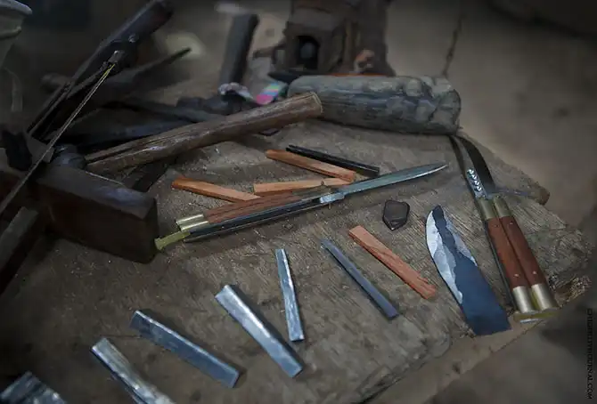 Как и где делают балисонг - филиппинский нож-бабочку