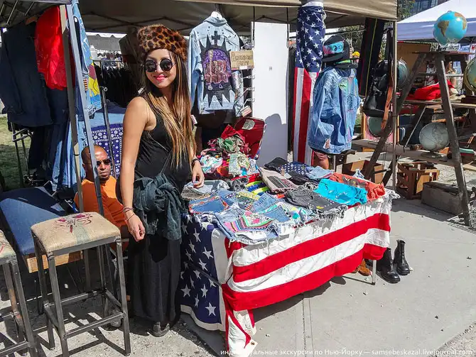 Барахолка в Бруклине