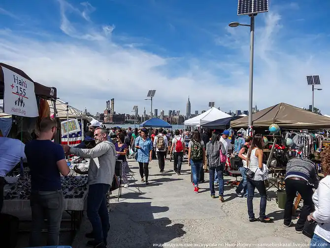 Барахолка в Бруклине