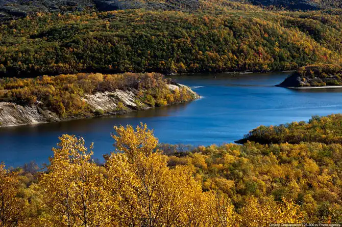 Осень на Кольском полуострове