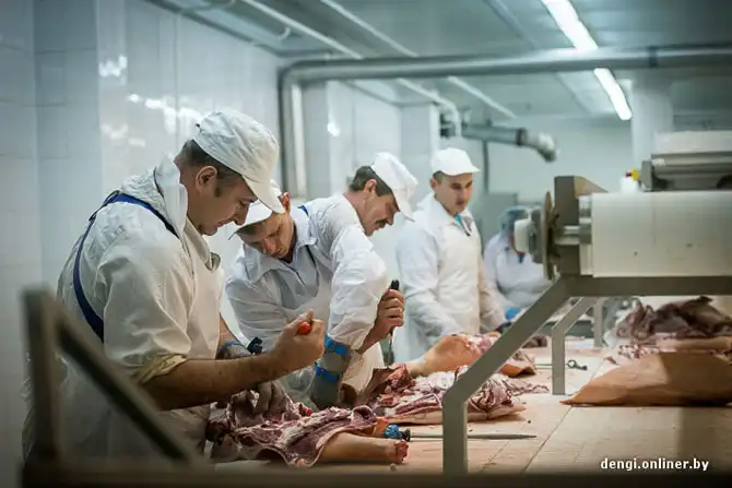 Как делаются пельмени в Беларуси