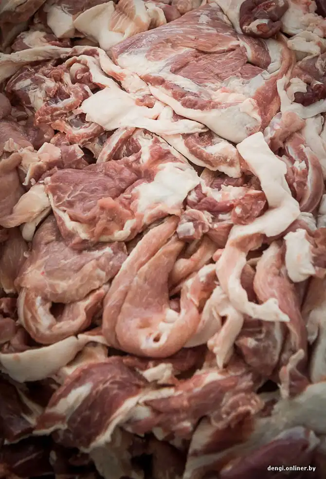 Как делаются пельмени в Беларуси