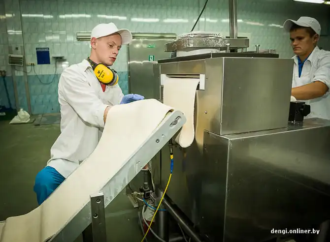 Как делаются пельмени в Беларуси