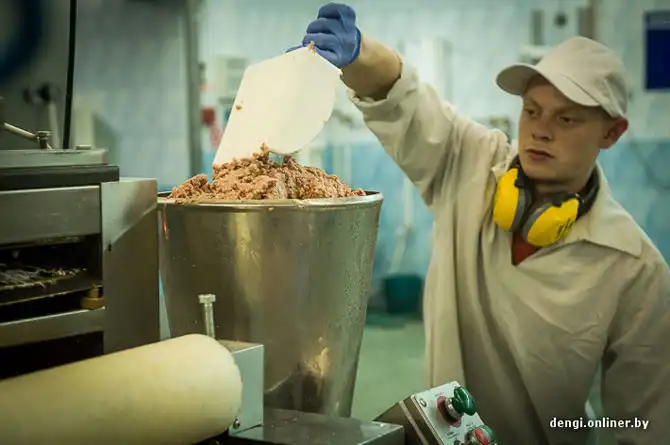 Как делаются пельмени в Беларуси