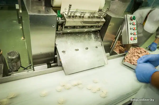 Как делаются пельмени в Беларуси