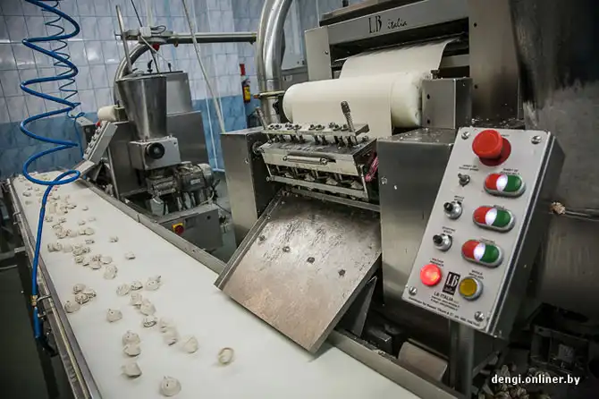 Как делаются пельмени в Беларуси