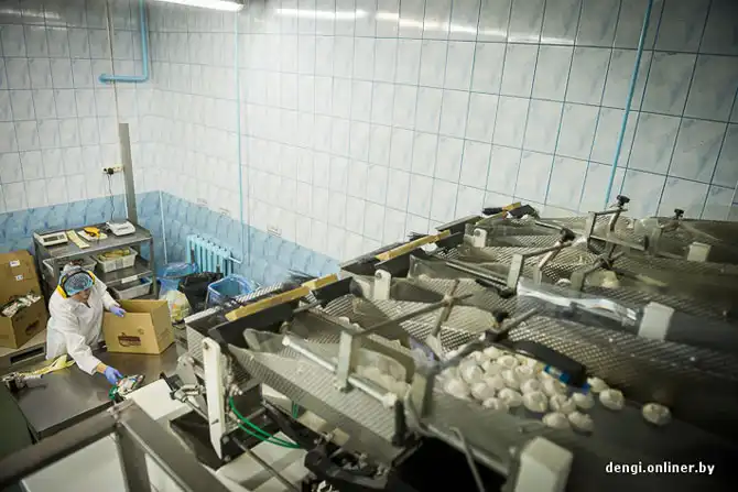 Как делаются пельмени в Беларуси