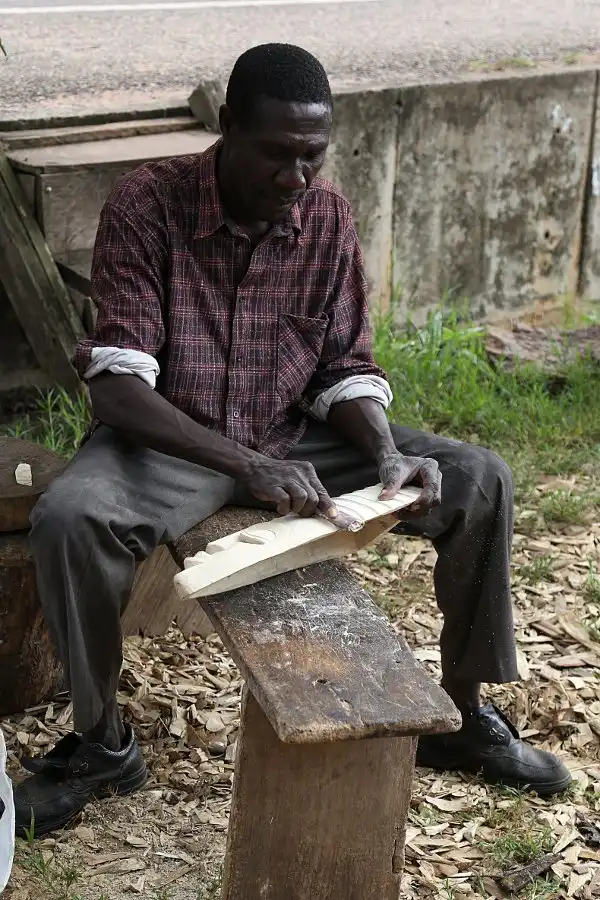 Белоручки или как делают джембе