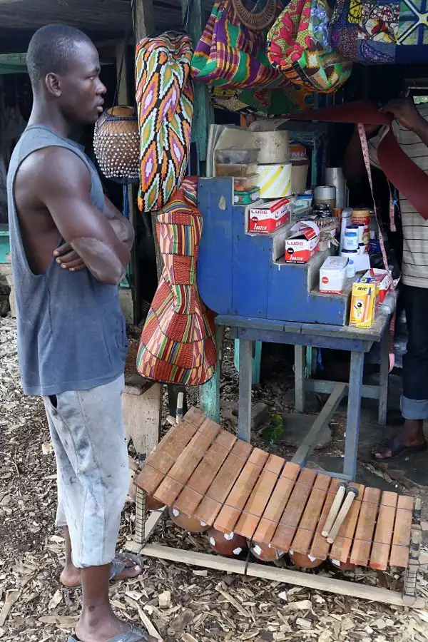 Белоручки или как делают джембе