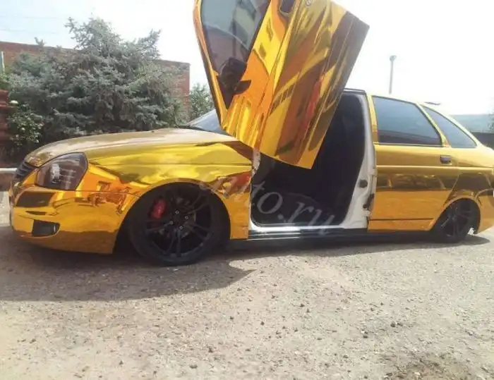 Самый заряженный "золотой" отечественный автомобиль