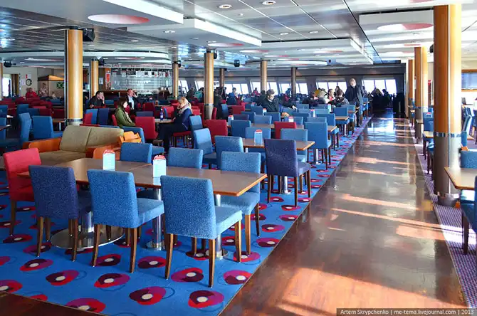 Дорога из Таллина в Хельсинки на круизном пароме