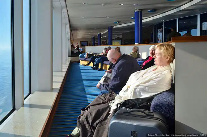 Дорога из Таллина в Хельсинки на круизном пароме