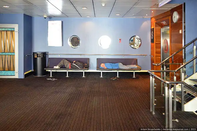 Дорога из Таллина в Хельсинки на круизном пароме