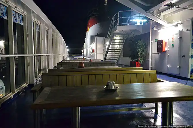 Дорога из Таллина в Хельсинки на круизном пароме