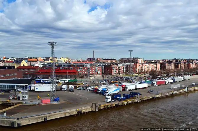 Дорога из Таллина в Хельсинки на круизном пароме