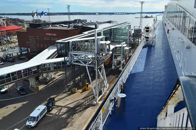Дорога из Таллина в Хельсинки на круизном пароме
