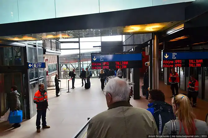 Дорога из Таллина в Хельсинки на круизном пароме