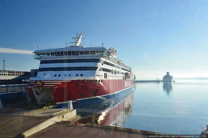 Дорога из Таллина в Хельсинки на круизном пароме