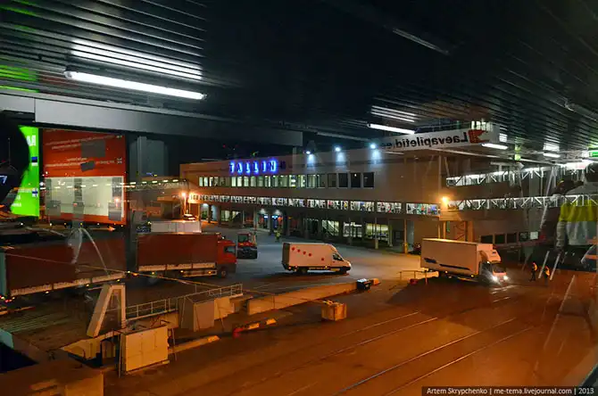 Дорога из Таллина в Хельсинки на круизном пароме