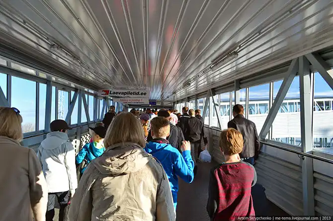 Дорога из Таллина в Хельсинки на круизном пароме