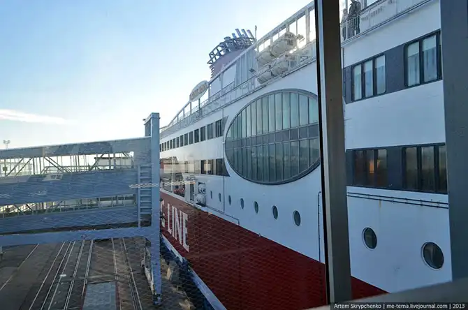 Дорога из Таллина в Хельсинки на круизном пароме