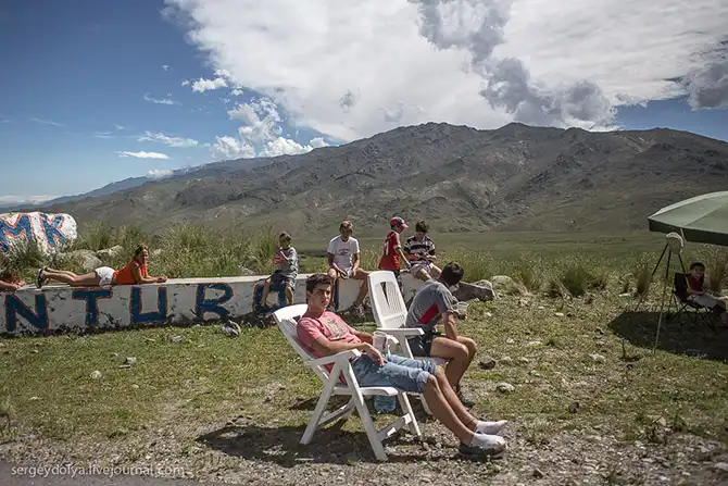 Дакар 2014. Перевал на высоте 3 км