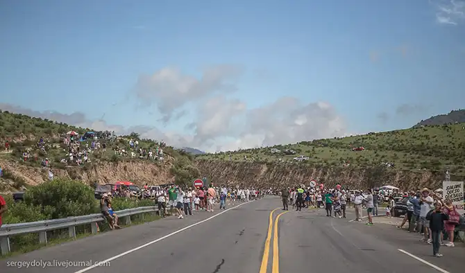 Дакар 2014. Перевал на высоте 3 км