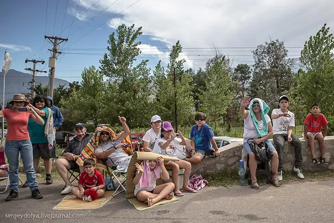 Дакар 2014. Перевал на высоте 3 км