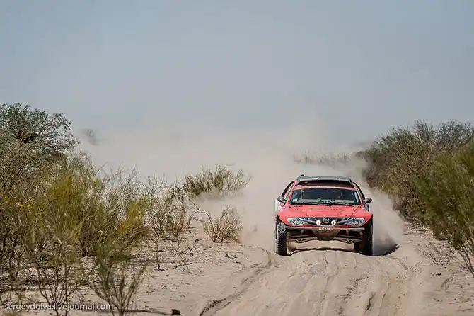 Дакар 2014. Перевал на высоте 3 км