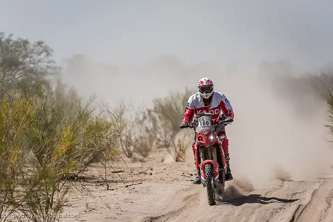 Дакар 2014. Перевал на высоте 3 км