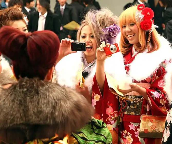 Как празднуют День совершеннолетия в Японии