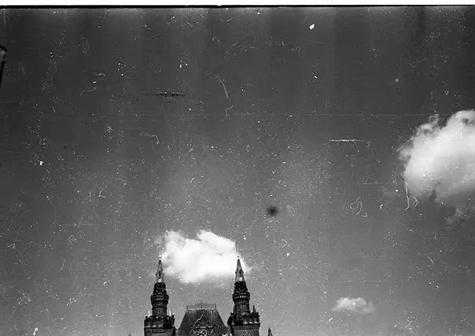 Парад на Красной площади 1 мая 1951 года