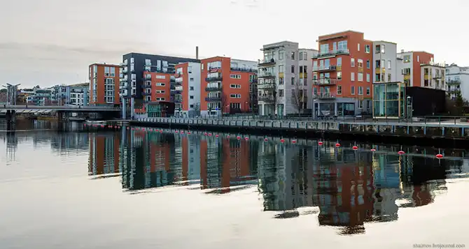 Прогулка по экокварталу, построенному на месте заброшенной промзоны