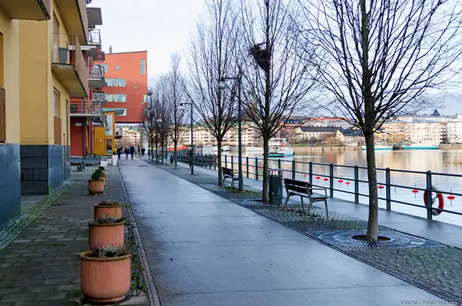 Прогулка по экокварталу, построенному на месте заброшенной промзоны