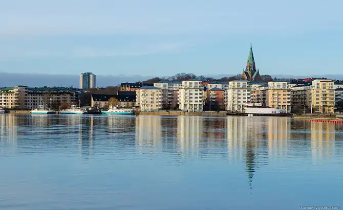 Прогулка по экокварталу, построенному на месте заброшенной промзоны