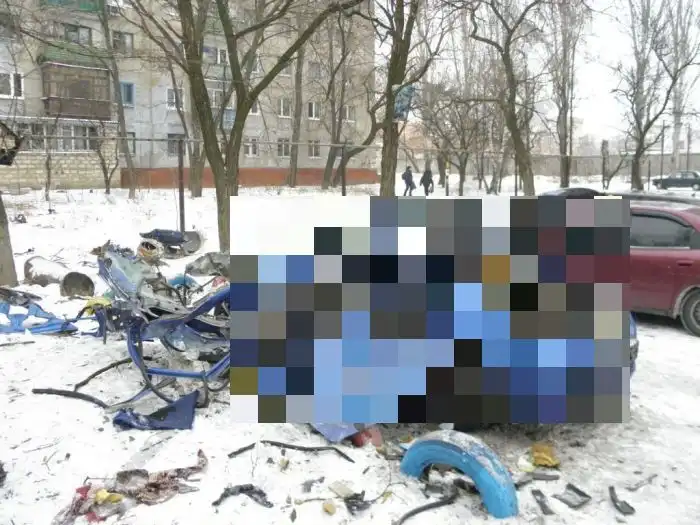 Взрыв метана в автомобиле