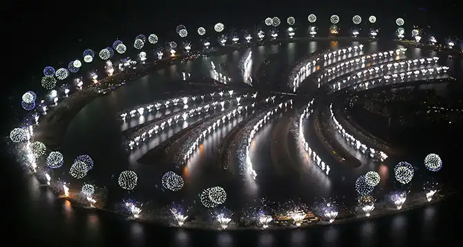 Как в мире встретили новый 2014-й год