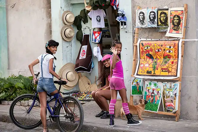 Детство на Кубе