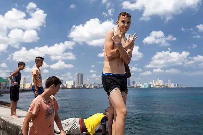 Детство на Кубе