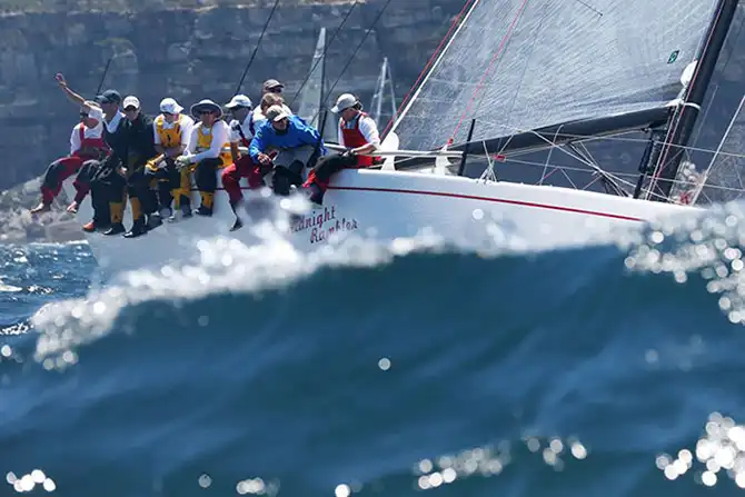 Старт 69-ой регаты из Сиднея в Хобарт