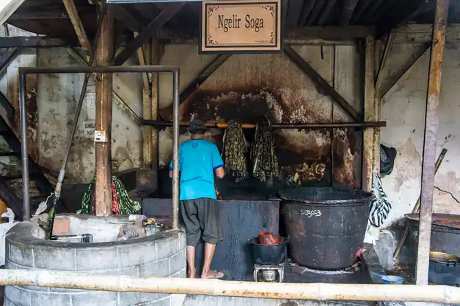 Как делают батик