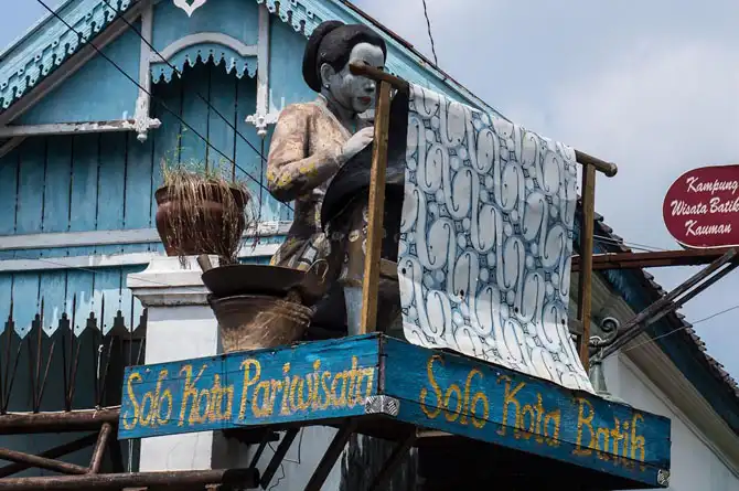 Как делают батик