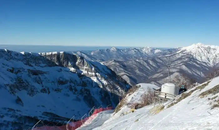 Горнолыжный курорт в Сочи