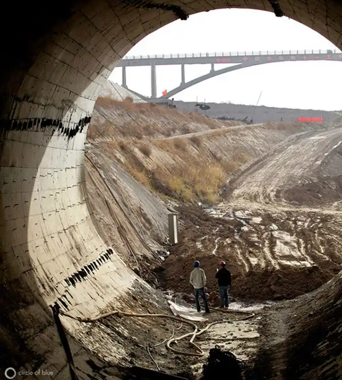 Поворот китайских рек