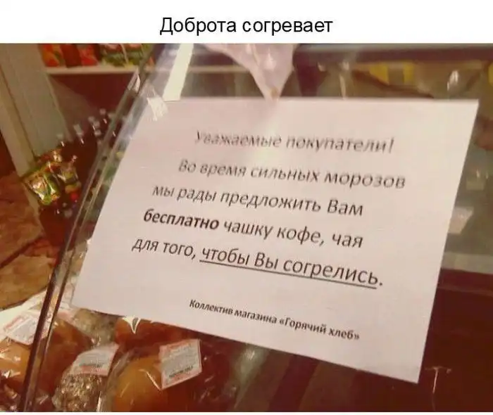 15 объявлений, которые несут добро в этот мир